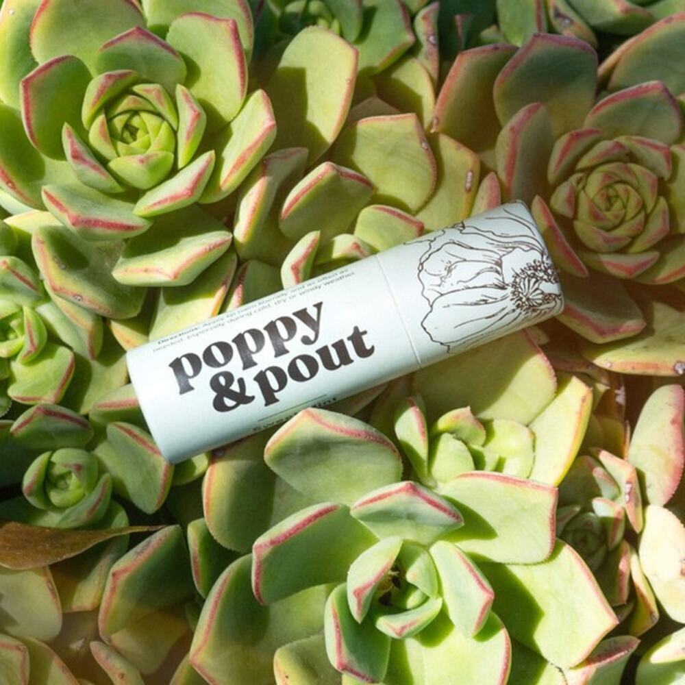 A014-B • Poppy & Pout Sweet Mint Natural Lip Balm